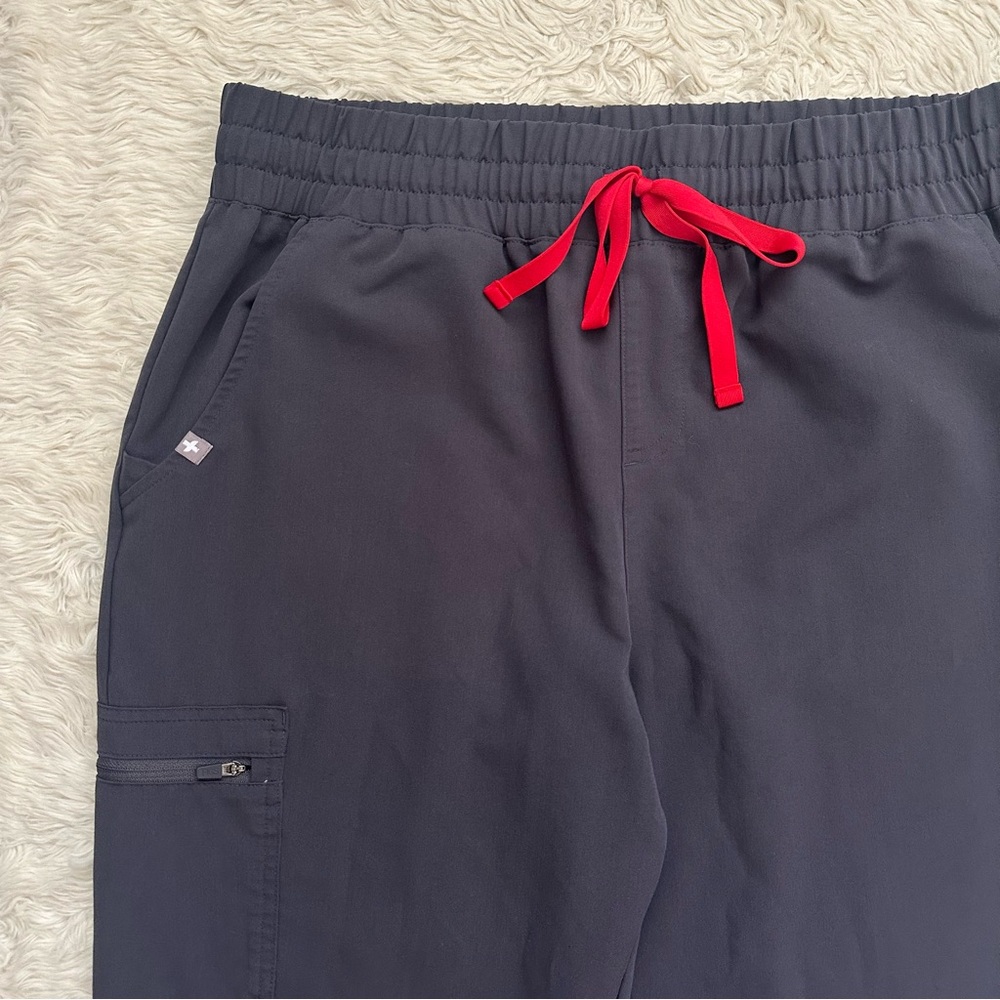 Figs Scrub Pants Zamora Jogger Technical Collection W20SW2028 Charcoal Gray Sz L - Picture 5 of 12